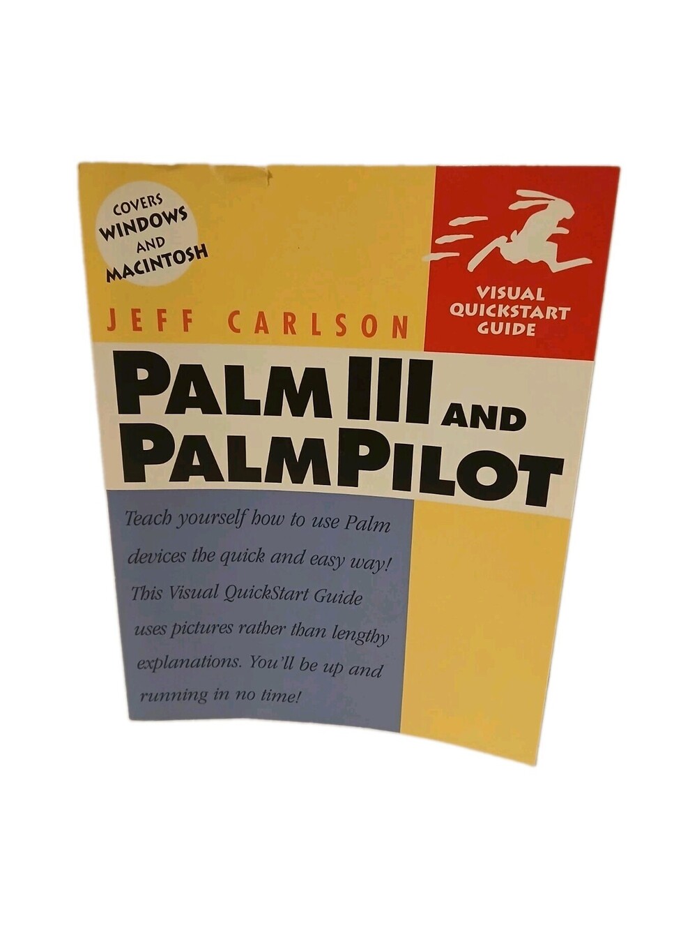 Palm III and PalmPilot Visual QuickStart Guide Jeff Carlson Vintage 1998